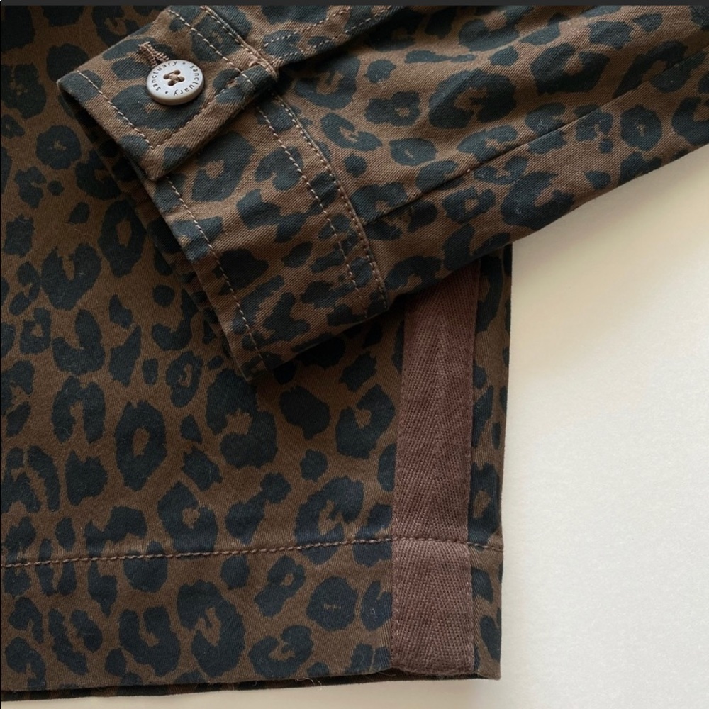 NWOT Anthropologie Sanctuary leopard print jacket - Picture 6 of 11